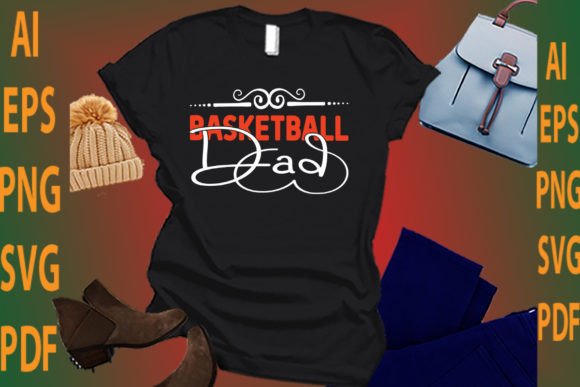 Basketball Dad SVG Design: A Versatile Tool for DIY Creations and Handmade Businesses
