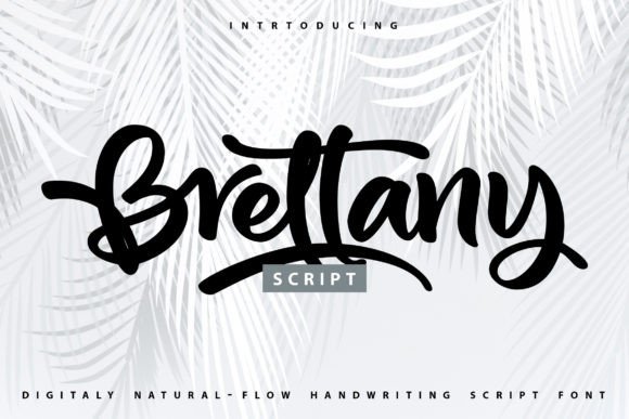 Brettany: A Handwritten Font That Elevates Design Across Industries