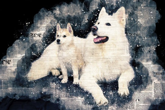 Dog Printable Graphics Pack05 JPG 300dpi