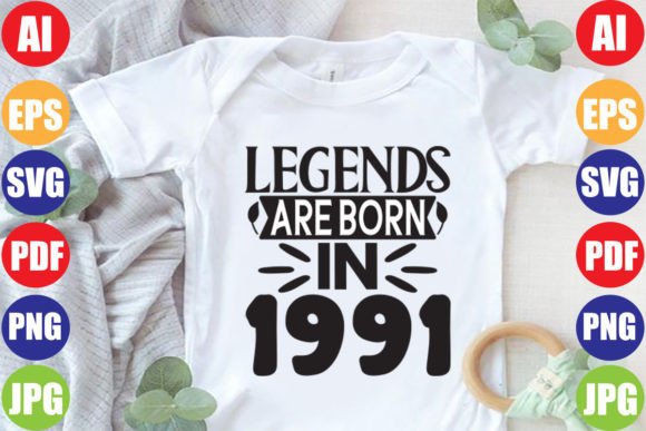 Legends Are Born in 1991: A Timeless Design for Modern DIY and Handmade Businesses
