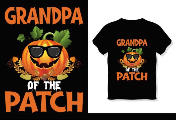 Pumpkin Grandpa of the Patch T-Shirt