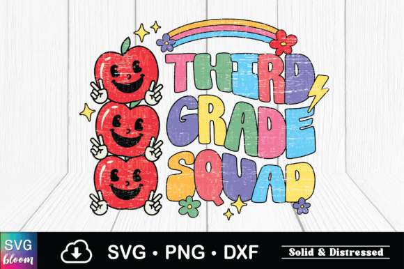 Third Grade Squad Rainbow Sublimation: A Creative Tool for Personal and Small Business Use